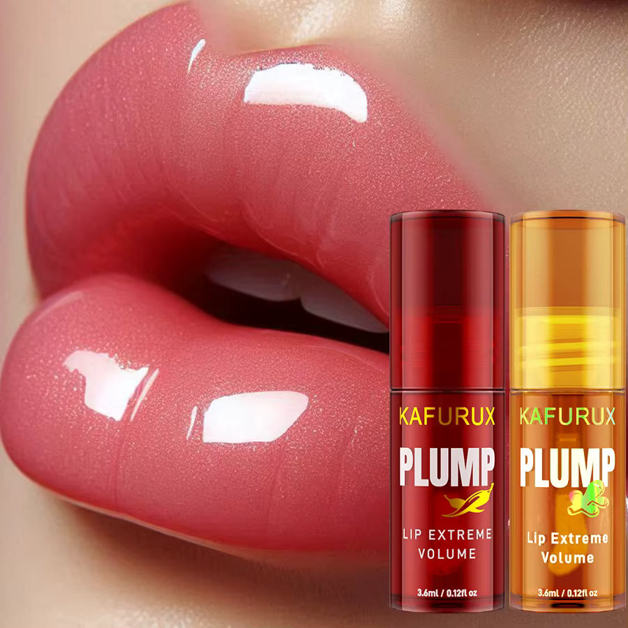 2PC Lip Plump Long Lasting Lip Oil